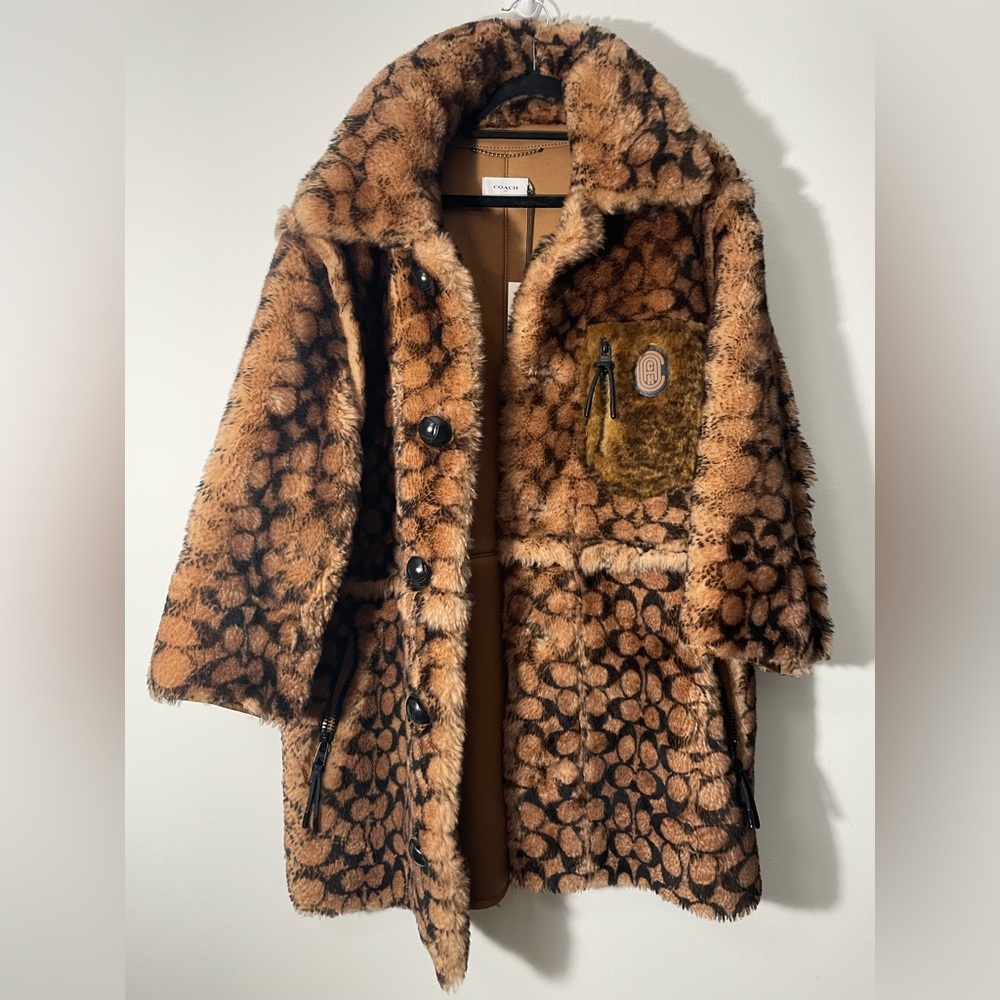 Coach Shearling Coat